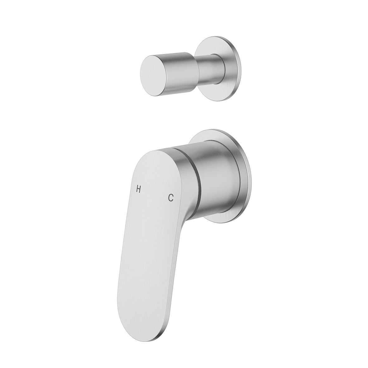 Sulu II Wall Diverter Mixer Trim Kits - Gun Metal / Wall Diverter Mixer Rough-In Body