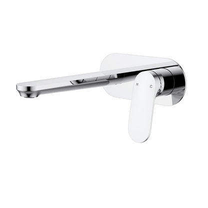 Sulu II Wall Basin Mixer Trim Kits - Brushed Gold / Wall Basin Mixer Rough-In Body