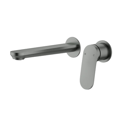 Sulu II Wall Basin Mixer - Matt Black / Wall Basin Mixer Rough-In Body