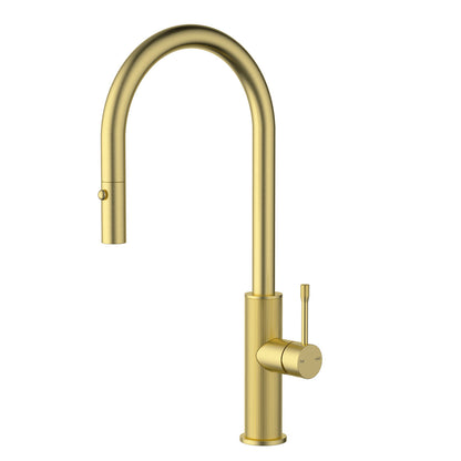 Linie Pull-out Sink Mixer - Brushed Gold