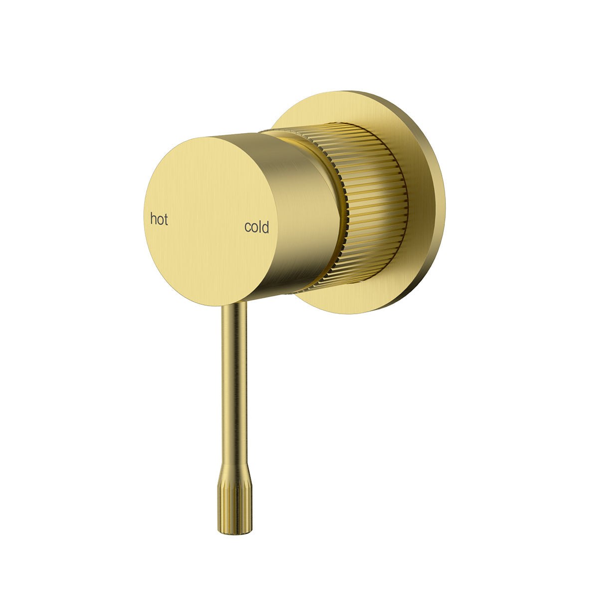 Linie Wall Mixer W/- 60mm Cover Plate - Brushed Gold