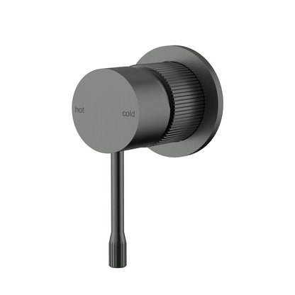 Linie Wall Mixer W/- 60mm Cover Plate - Brushed Gold
