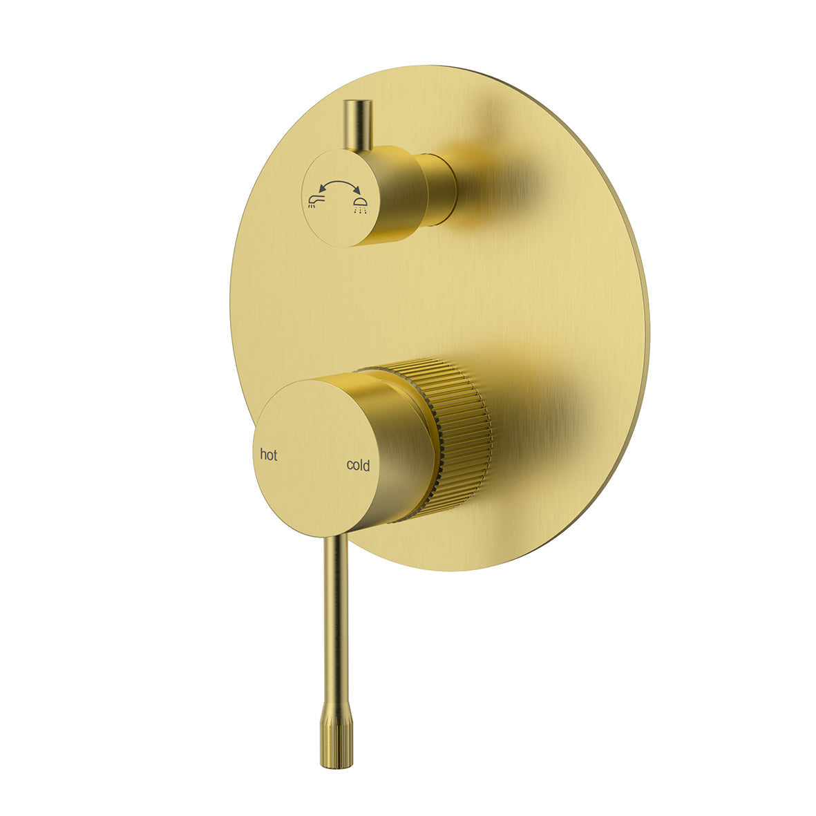 Linie Wall Mixer Diverter Trim Kit - Brushed Nickel