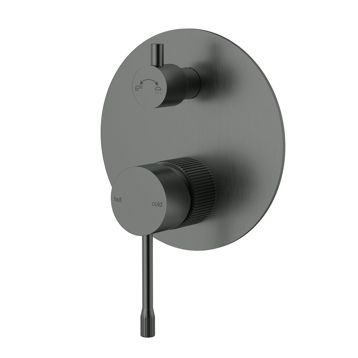 Linie Wall Mixer Diverter Trim Kit - Matte Black