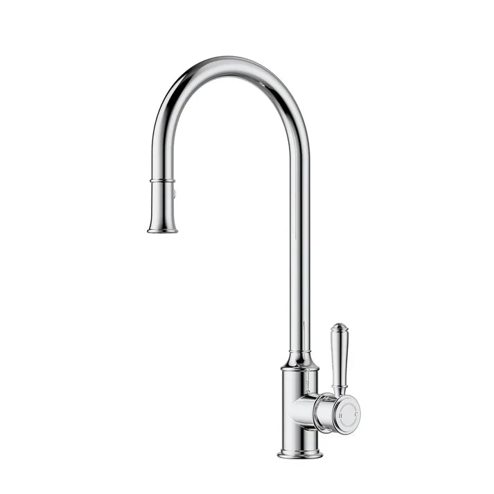 Clasico Sink Mixer Pull-Out - Chrome / Standard Handle