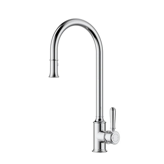 Clasico Sink Mixer Pull-Out - Chrome / Standard Handle