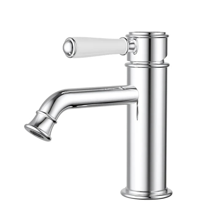Clasico Basin Mixer - brushed-nickel / Standard Handle