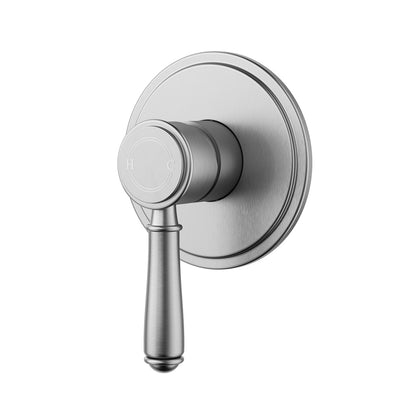 Clasico Wall Mixer - matt-black / Ceramic Handle / Clasico Wall Mixer Body