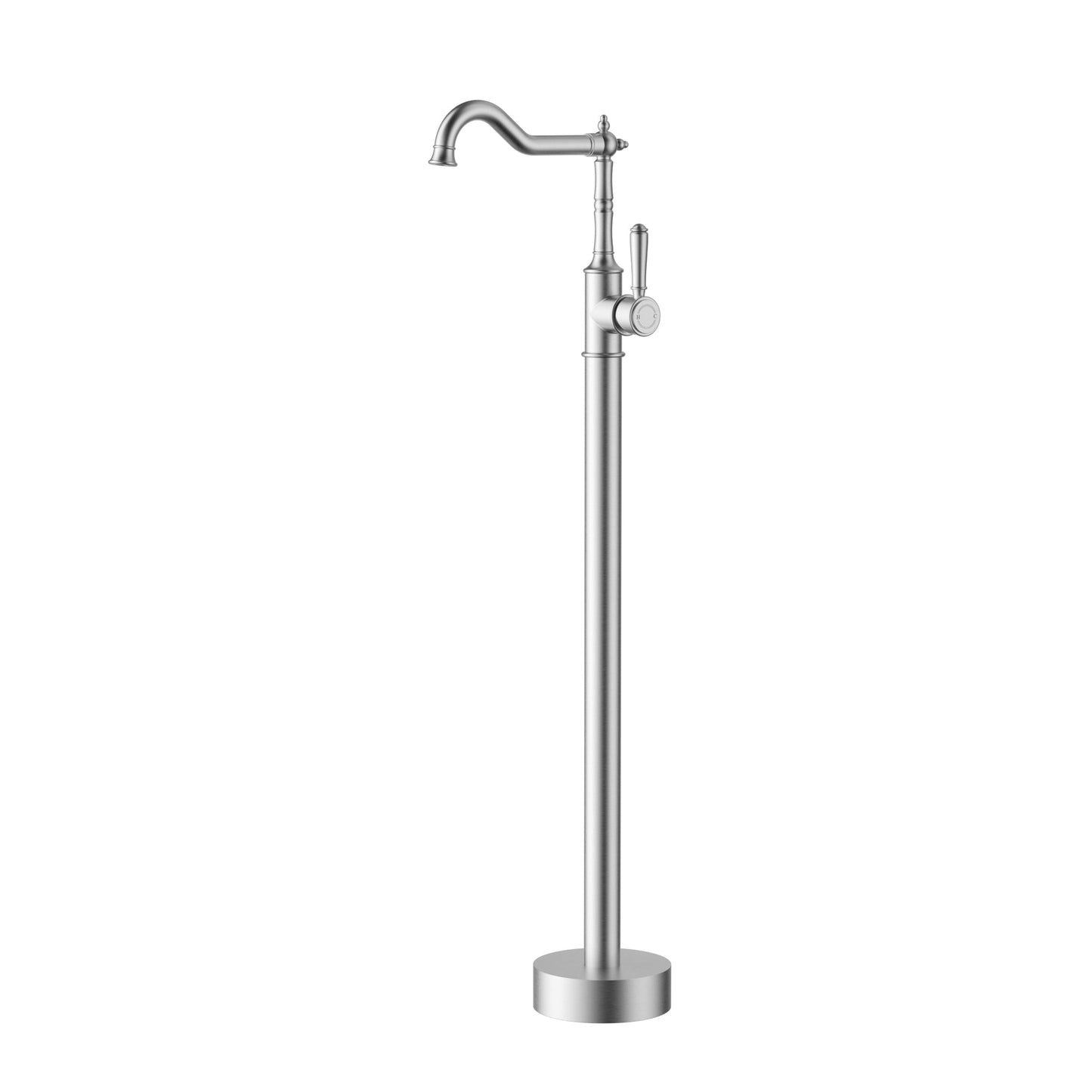 Clasico Bath Mixer Freestanding - Chrome / Standard Handle