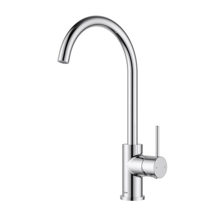 Hali Sink Mixer Gooseneck - Matte Black