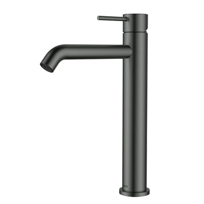 Hali Basin Mixer - High Rise / Gun Metal