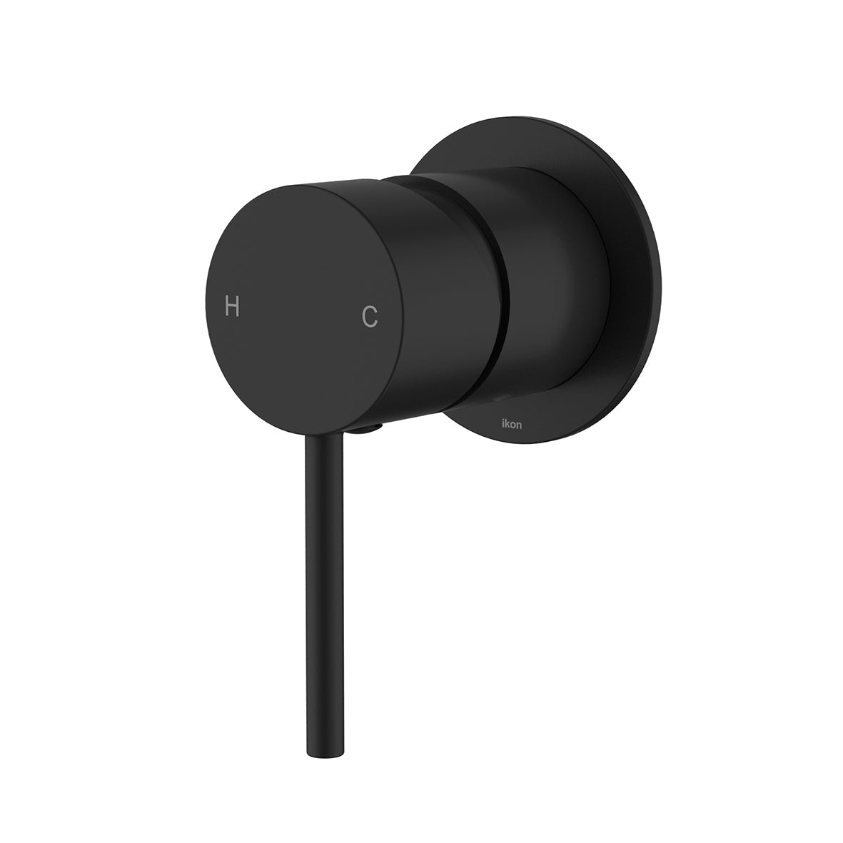 Hali Wall Mixer 60mm Cover Plate - Matte Black