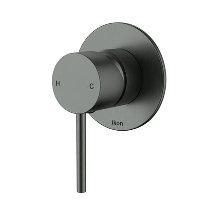 Hali Wall Mixer 80mm Cover Plate - Matte Black