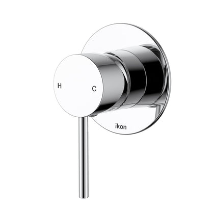 Hali Wall Mixer 80mm Cover Plate - Chrome