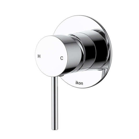 Hali Wall Mixer 80mm Cover Plate - Chrome