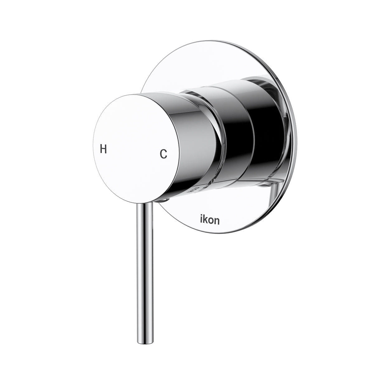 Hali Wall Mixer 80mm Cover Plate - Matte Black