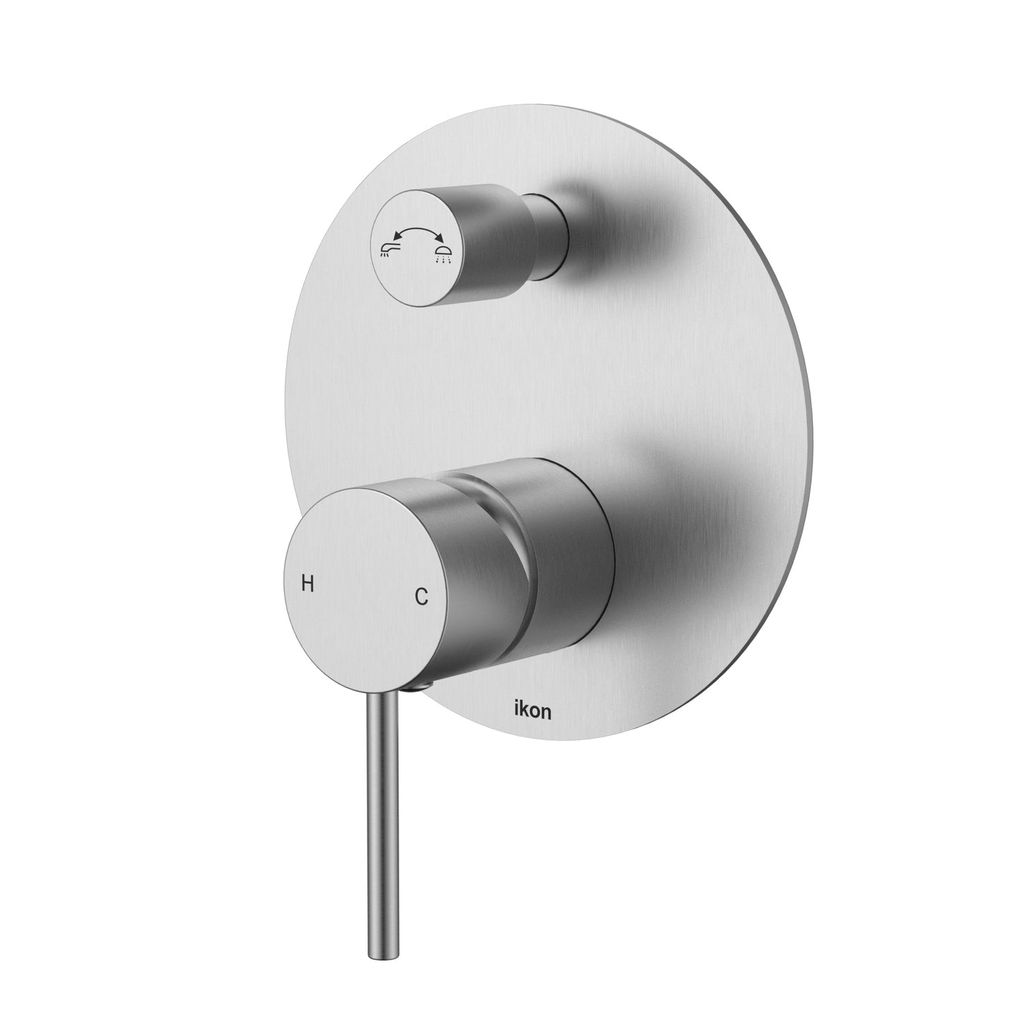 Hali Wall Mixer Diverter - Gun Metal