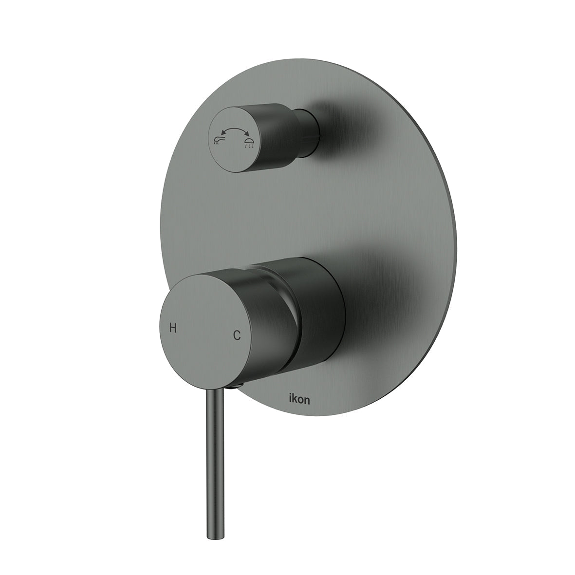 Hali Wall Mixer Diverter - Chrome
