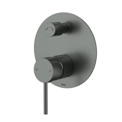 Hali Wall Mixer Diverter - Matte Black