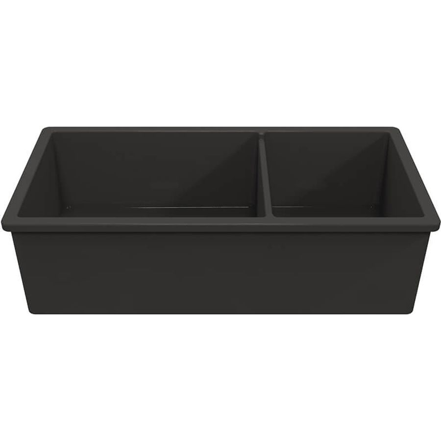 Turner Hastings CUD93FSMB Cuisine 1 & 1/2 Bowl  Fireclay Sink