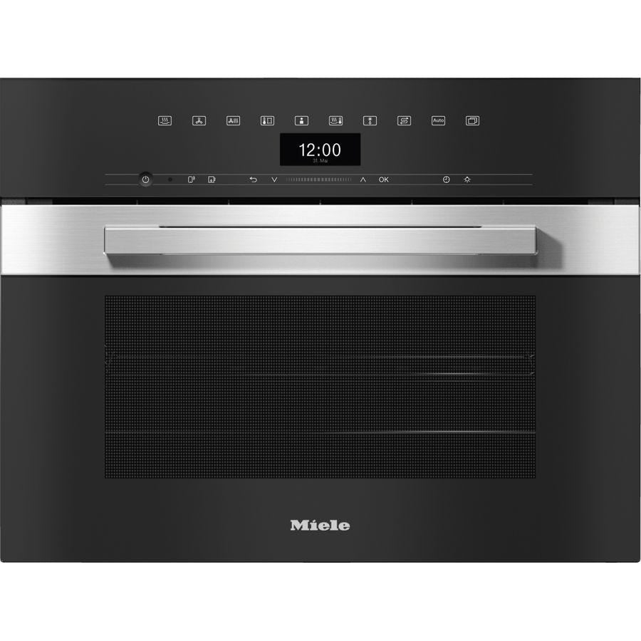 Miele DGC7440HCPROCLST PureLine 45cm CleanSteel Combi Steam Oven