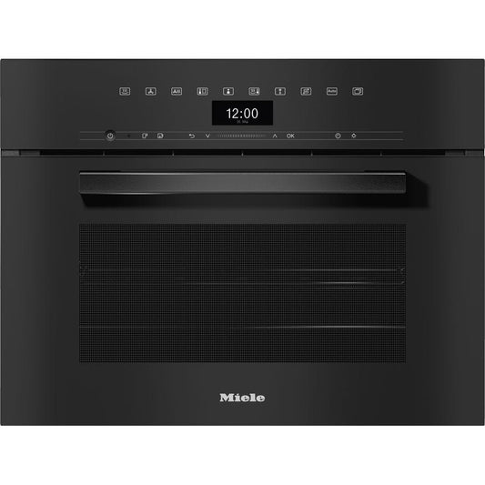 Miele DGC7440HCPROOBSW VitroLine 45cm Obsidian  Combi Steam Oven
