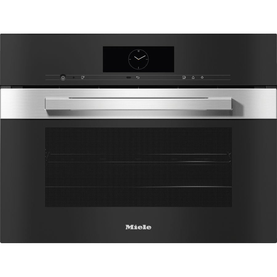 Miele DGC7840HCPROCLST PureLine 45cm CleanSteel Combi Steam Oven