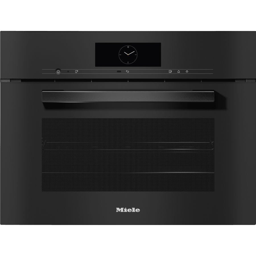 Miele DGC7840HCPROOBLK VitroLine 45cm Obsidian  Combi Steam Oven