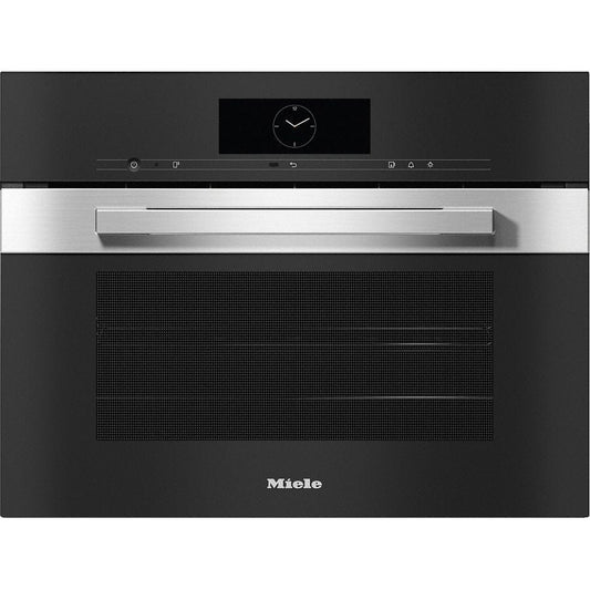 Miele DGC7845CLST Pureline 45cm Clean Steel Combi Steam Oven