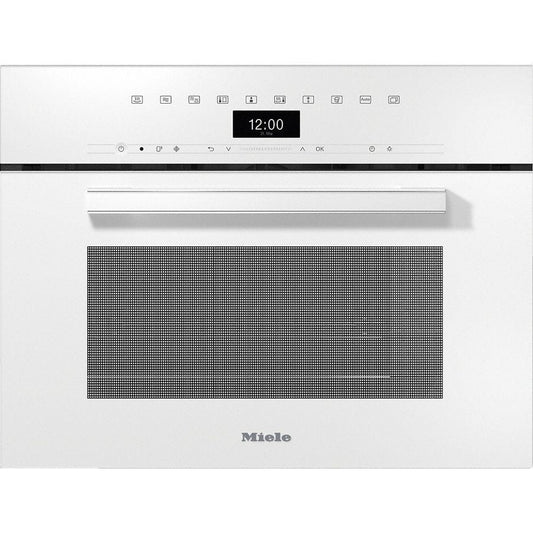 Miele DGM7440BRW Vitroline 45cm Brilliant  Combination Steam Microwave Oven