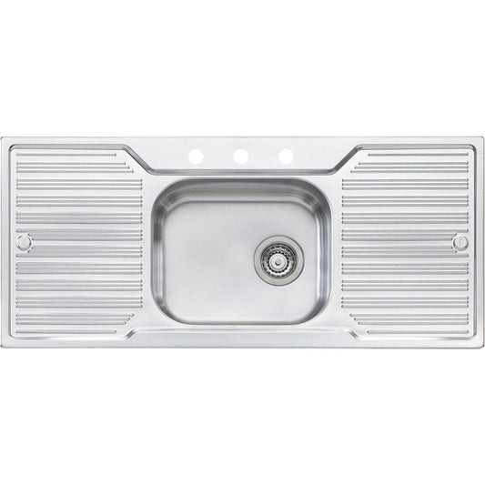 Oliveri Diaz DZ1333TH Single Bowl Stainless Steel Sink
