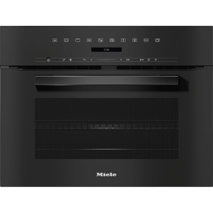 Miele H7240BMOBLK 45cm Obsidian  Combination Microwave Oven