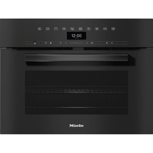 Miele H7440BMOBLK VitroLine 45cm Obsidian  Combination Microwave Oven