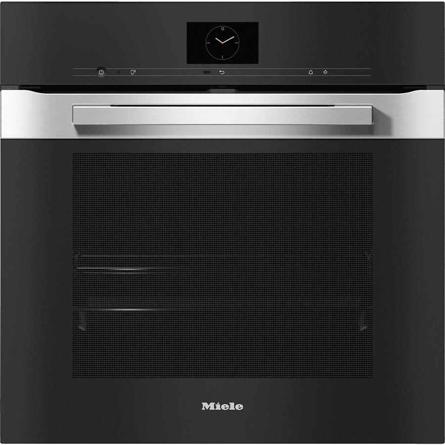 Miele H7660BPCLST 76L CleanSteel Built In Oven