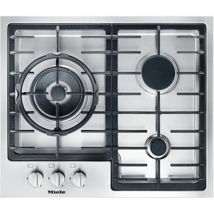 Miele KM2312G 60cm  Steel Gas Cooktop
