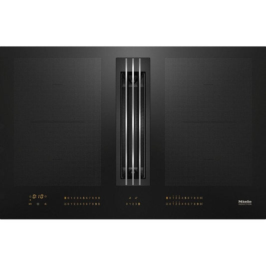Miele KMDA7634FL 80cm Induction Cooktop with Integrated Extractor