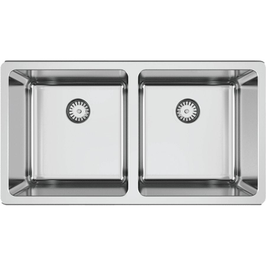 Abey LG200 Lago Double Bowl  Steel Sink