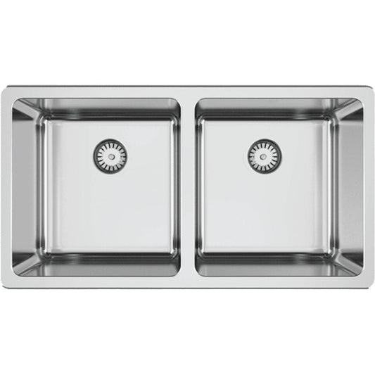 Abey LG200 Lago Double Bowl  Steel Sink