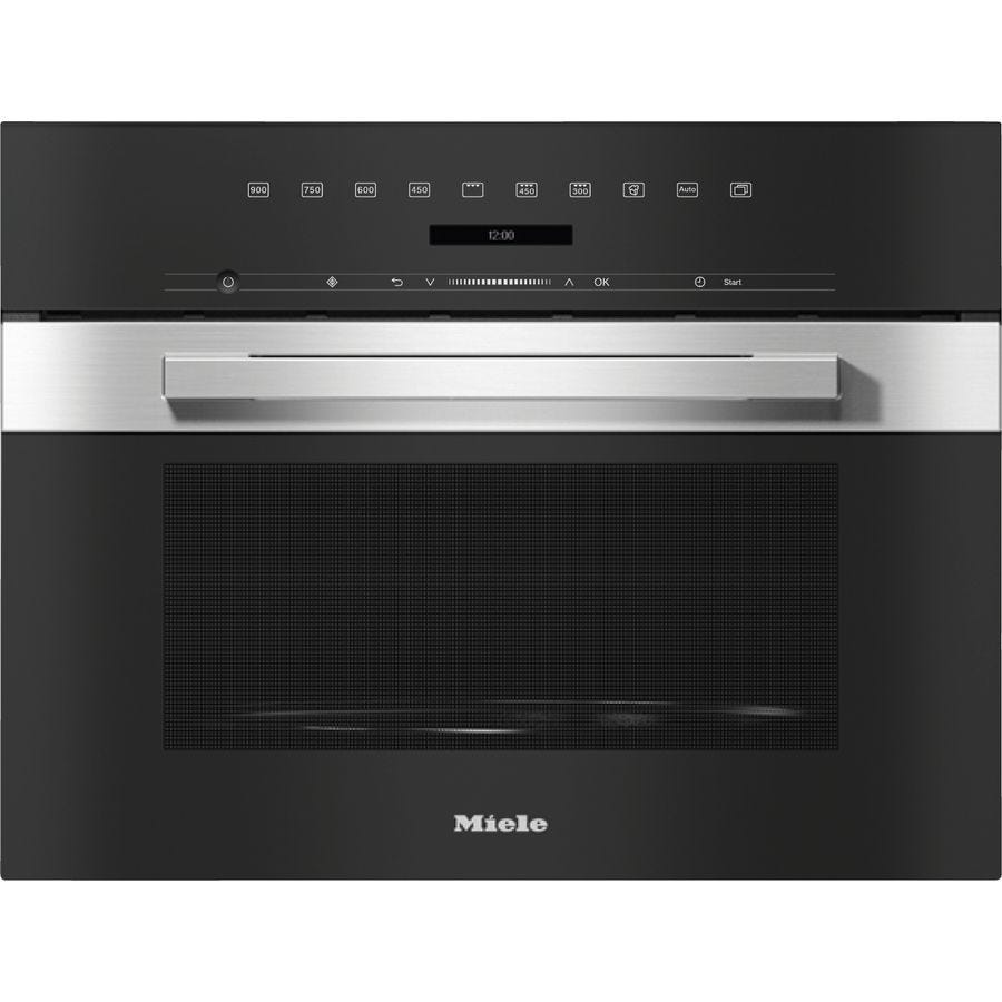 Miele M7244TCCLST CleanSteel 60cm Built In Microwave