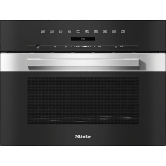 Miele M7244TCCLST CleanSteel 60cm Built In Microwave