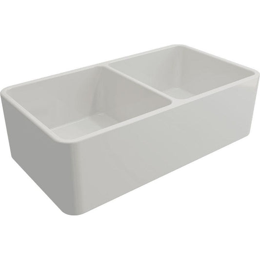 Turner Hastings NO85FS Novi Double Bowl  Fireclay Sink