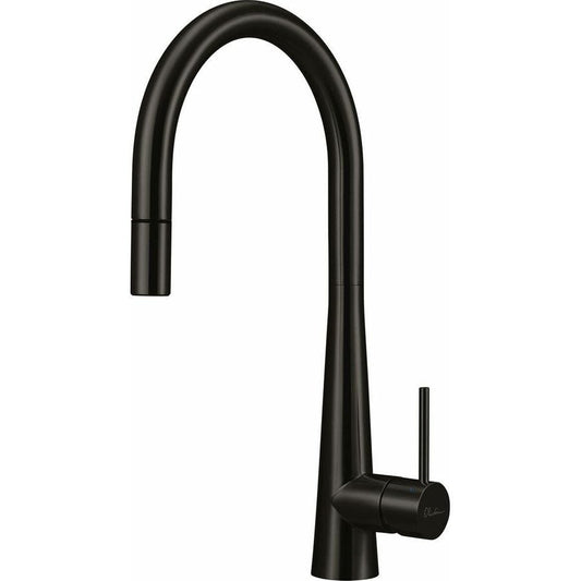 Oliveri SS2525BL Essente  Gooseneck Pull Out Mixer Tap