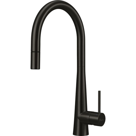 Oliveri SS31625BL Essente 316 Brushed  Gooseneck Pull Out Mixer