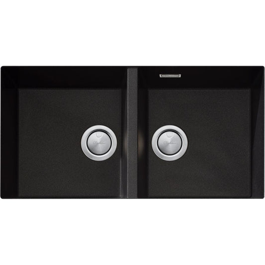 Oliveri STBL1563UOF Santorini Double Bowl  Sink