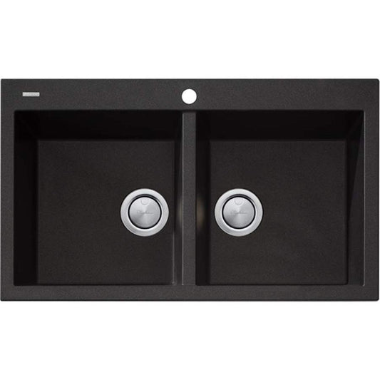 Oliveri STBL1564 Santorini Double Bowl Sink