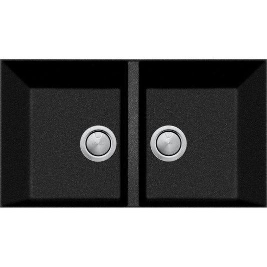 Oliveri STBL1573U Santorini Double Bowl  Sink