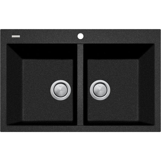 Oliveri STBL1574 Santorini Double Bowl  Sink