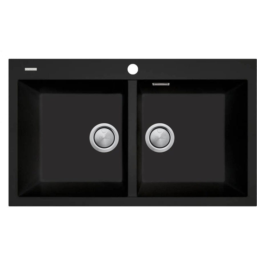 Oliveri STMB1564OF Santorini Double Bowl  Sink
