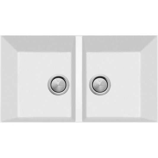 Oliveri STWH1573U Santorini Double Bowl  Sink