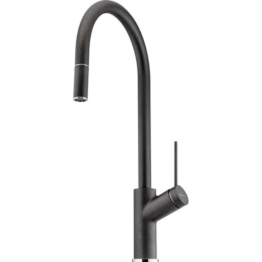 Oliveri VT0398CSTBL Vilo  Granite Gooseneck Pull Out Mixer Tap
